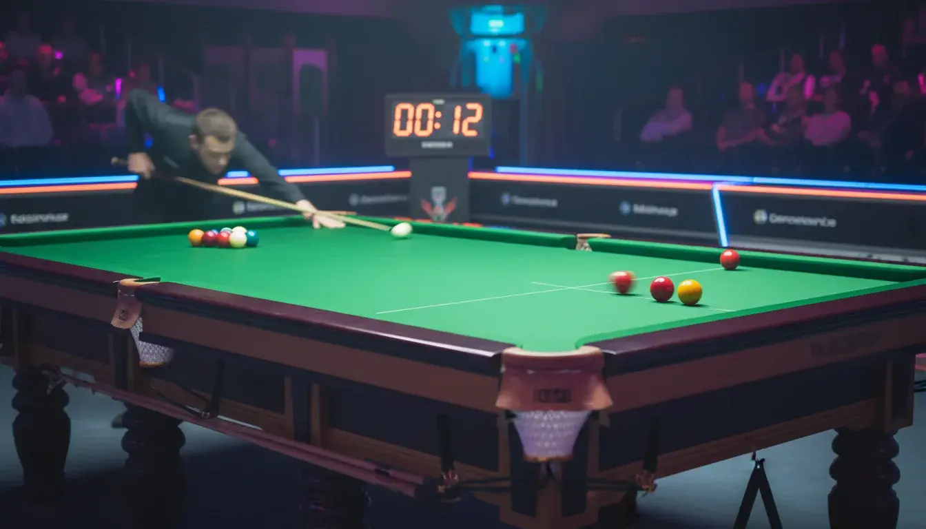 Snooker Shoot Out met shotclock en snelle actie